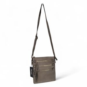 Jessie James Piper Conceal And Carry Shoulder Crossbody Gray Bag